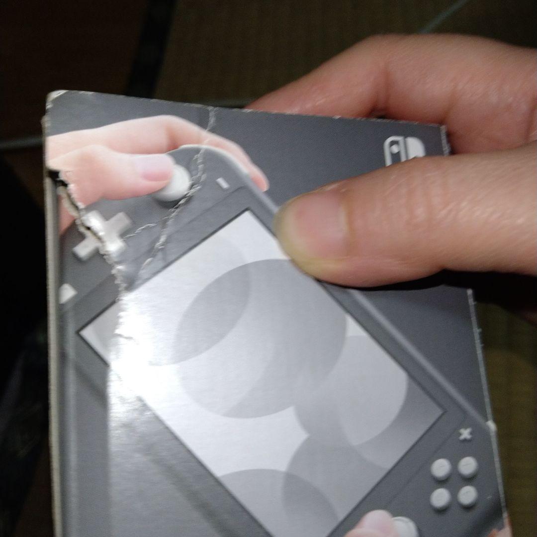 d*3様 Nintendo Switch Lite グレー 本体　箱付き