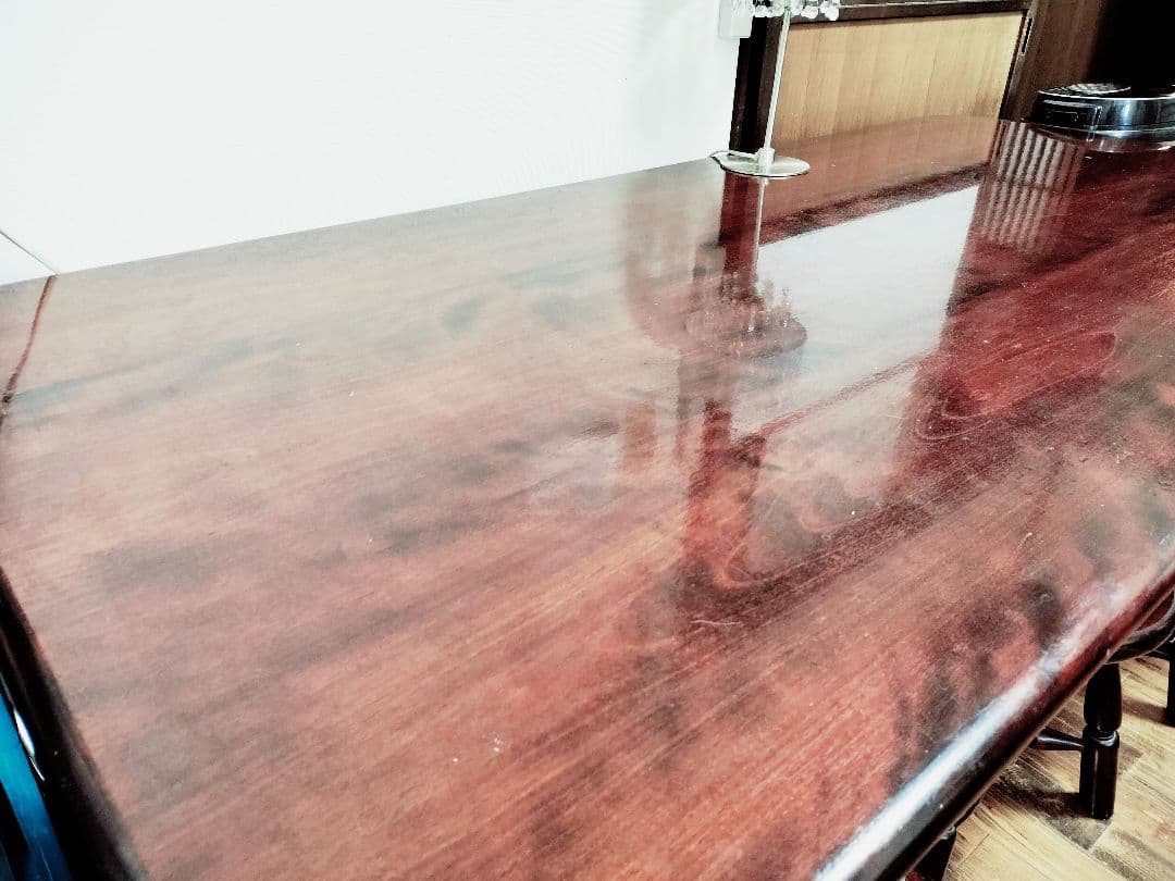 【osa】松本民芸家具・ダイニングテーブル「T型トレッスル卓」