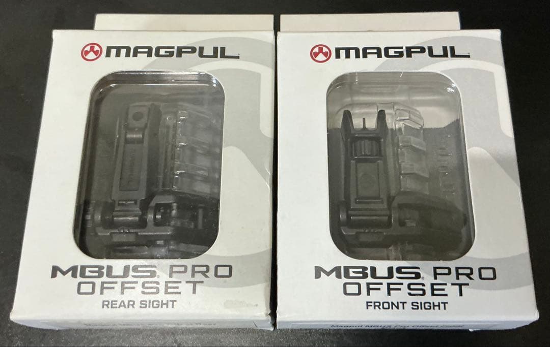 実物MAGPUL MBUS PRO アイアンサイト