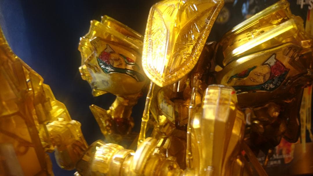 ボークス IMS ナイトオブゴールド 完成品 半透明装甲 ファイブスター物語