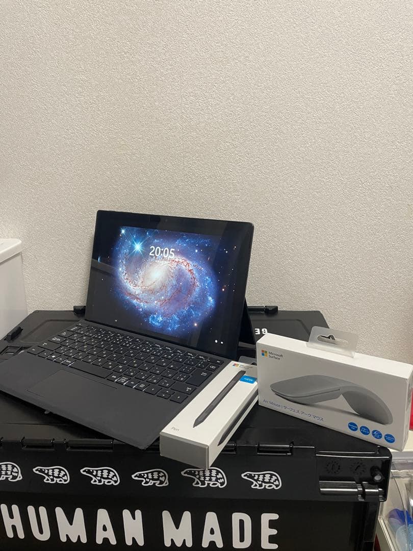 Surface pro 7 アダプタ タッチペン マウス付き