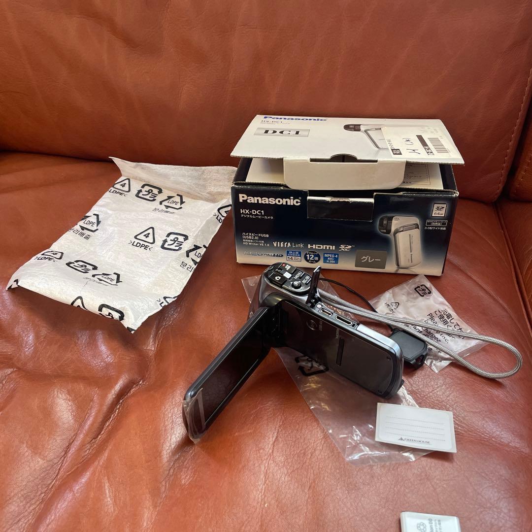 【美品】Panasonic HX-DC1 グレー　ビデオカメラ