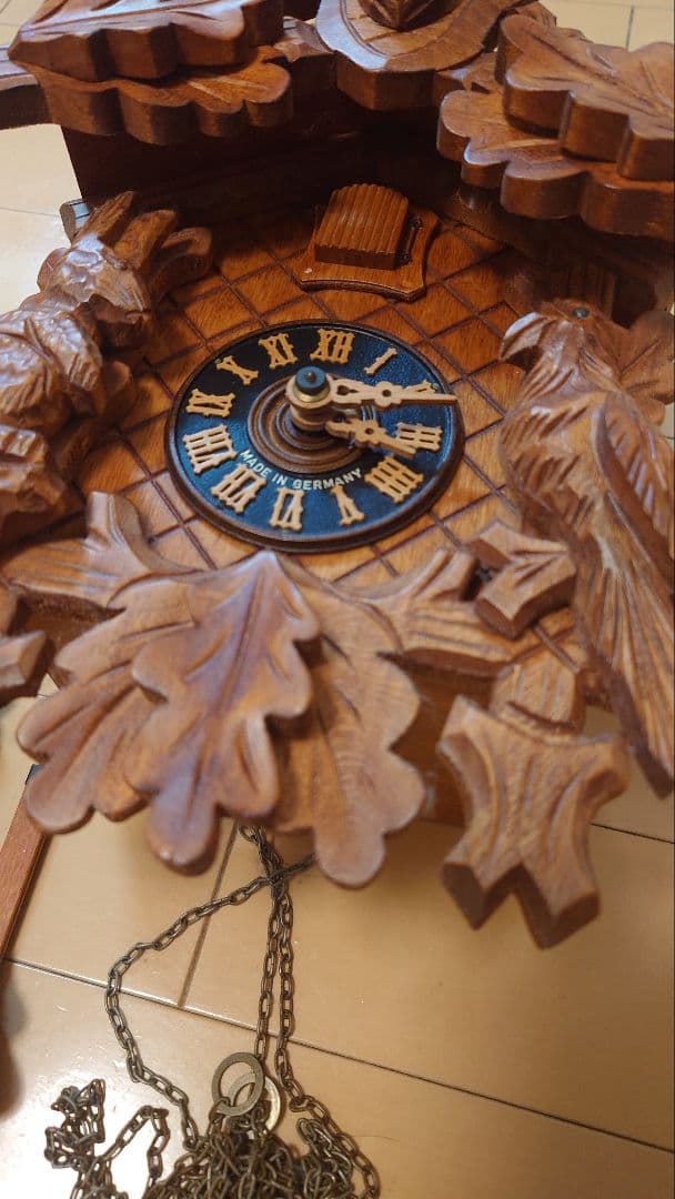 木製 鳩時計 ドイツ製