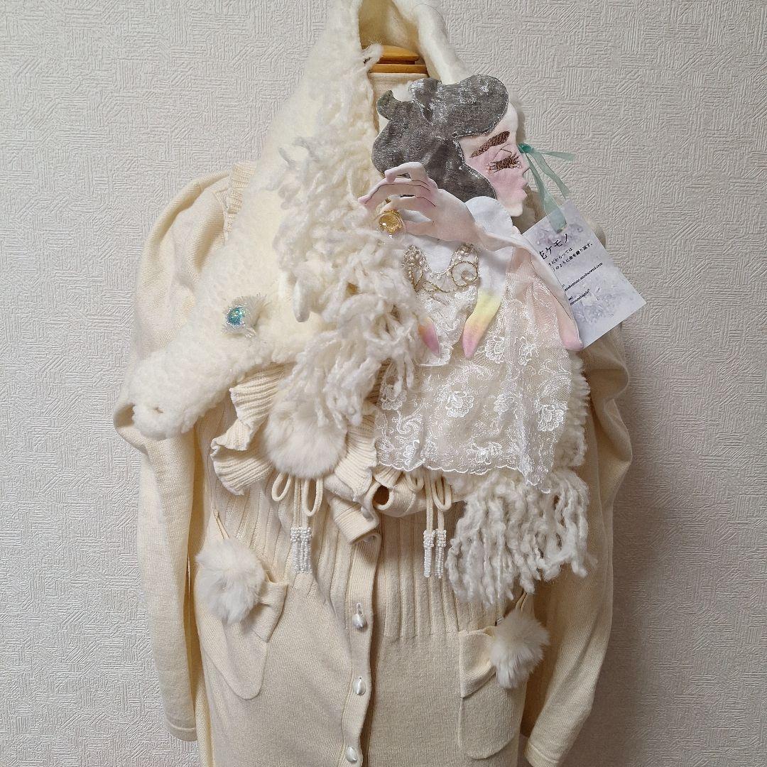 新品未使用　作家さん一点もの　マフラー