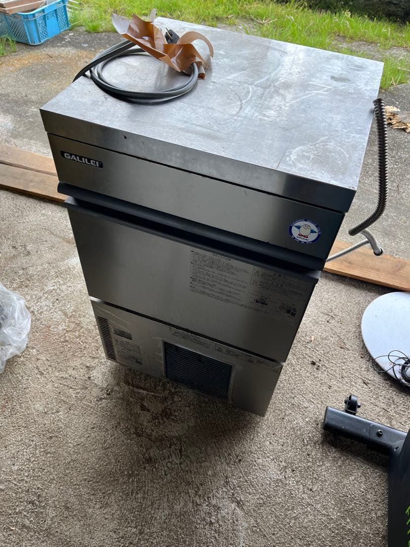 【引き取り限定】GALILEI 製氷機 ステンレス