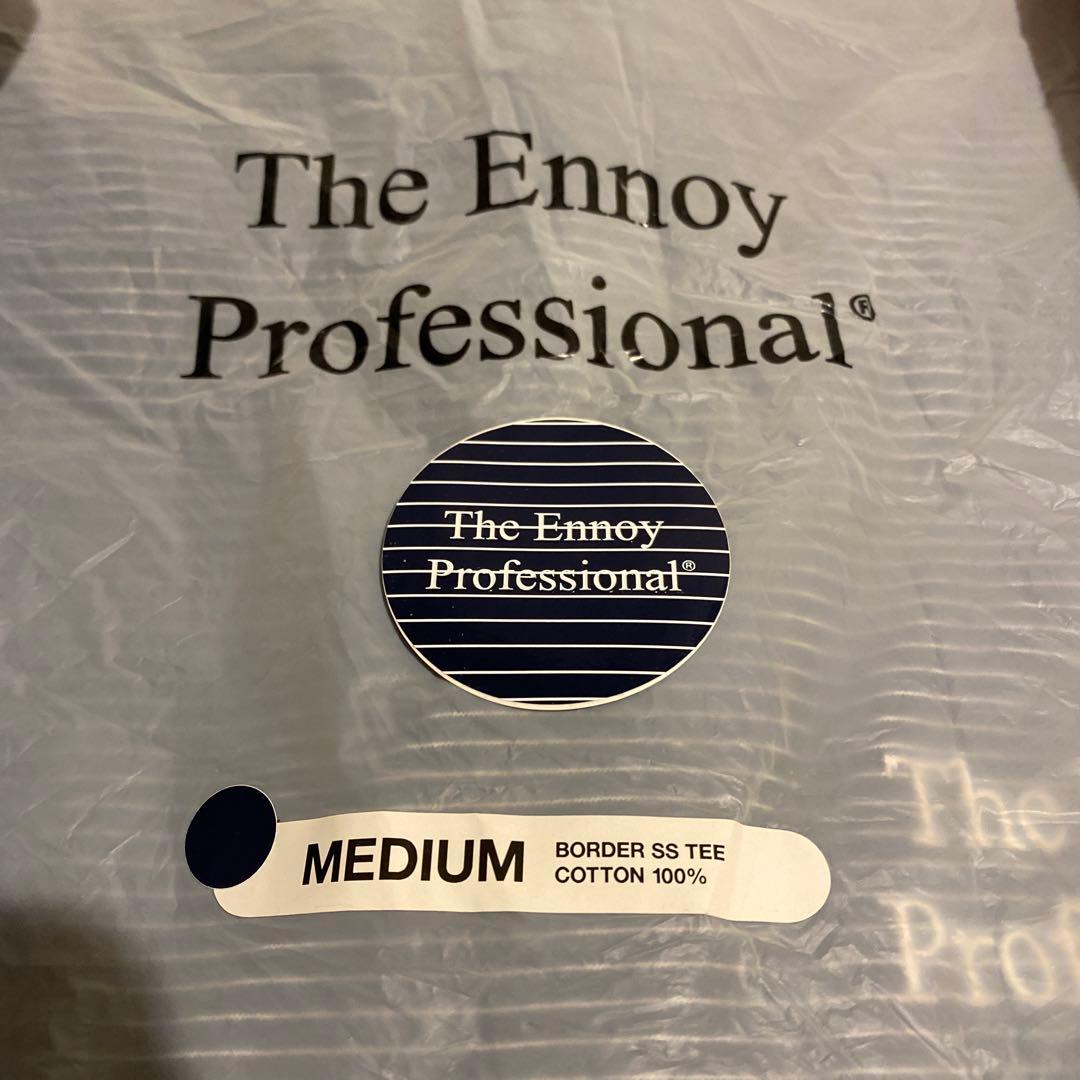 【値下・美品】Ennoy BORDER S/S TEE NAVY size:M