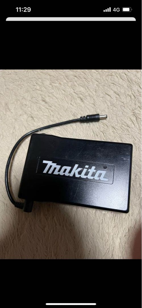 マキタ空調服バッテリー充電器のみ