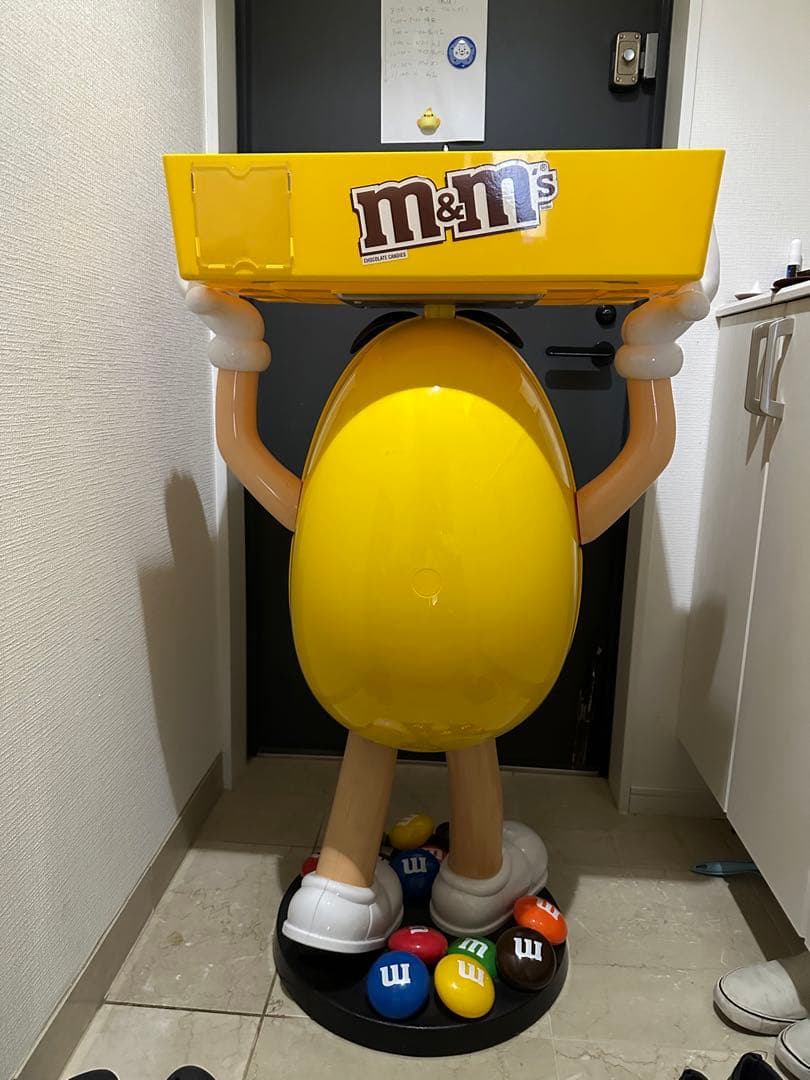 【ぱぱ】m&m's 店舗用特大ディスプレイ