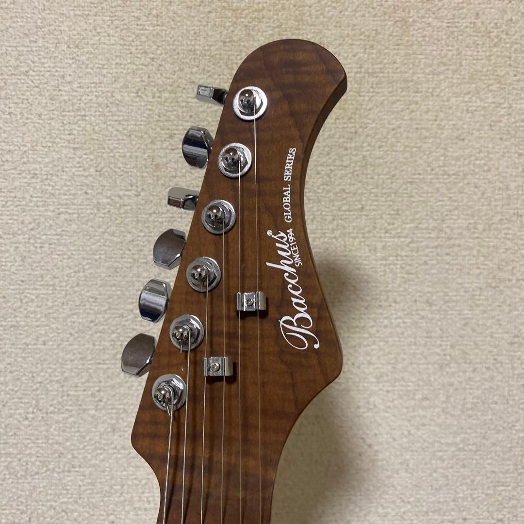Bacchus Global Series エレキギター 水色