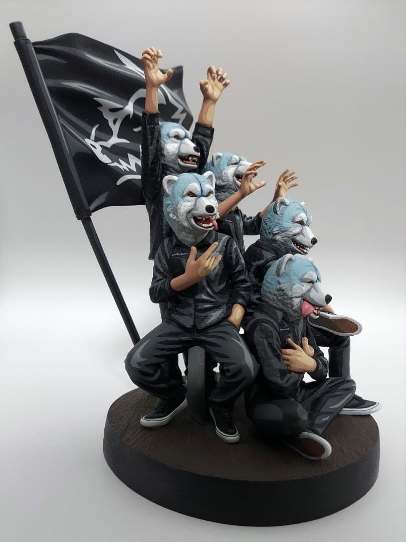 一番くじ　マンウィズ　A賞　フィギュア　二次元彩色　リペイント