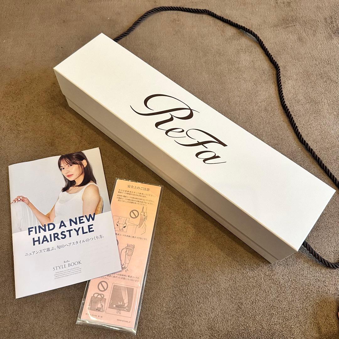 ReFa カールヘアアイロン ホワイト/シルバー