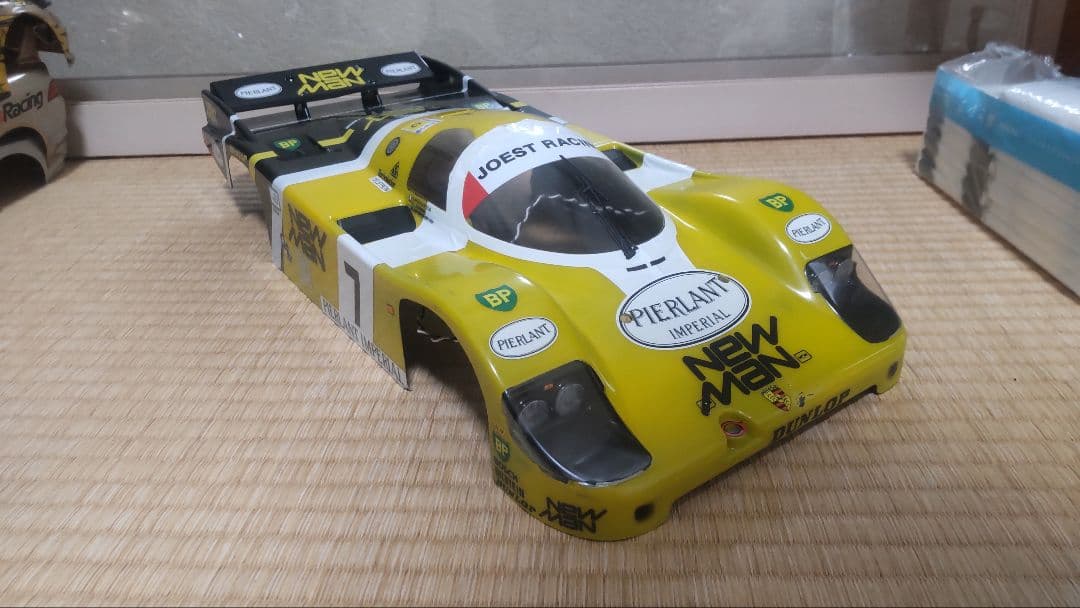 LED付 newman ポルシェ 956 ボディ Cカー用