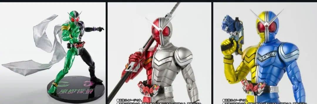 S.H.figuarts 真骨彫製法 仮面ライダーW（風都探偵）セット