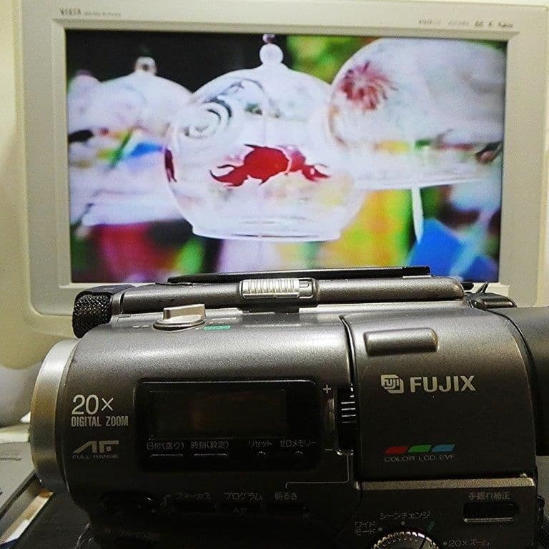動作良好FUJIX FH20 VideoHi8ビデオカメラ DVDダビングに最適