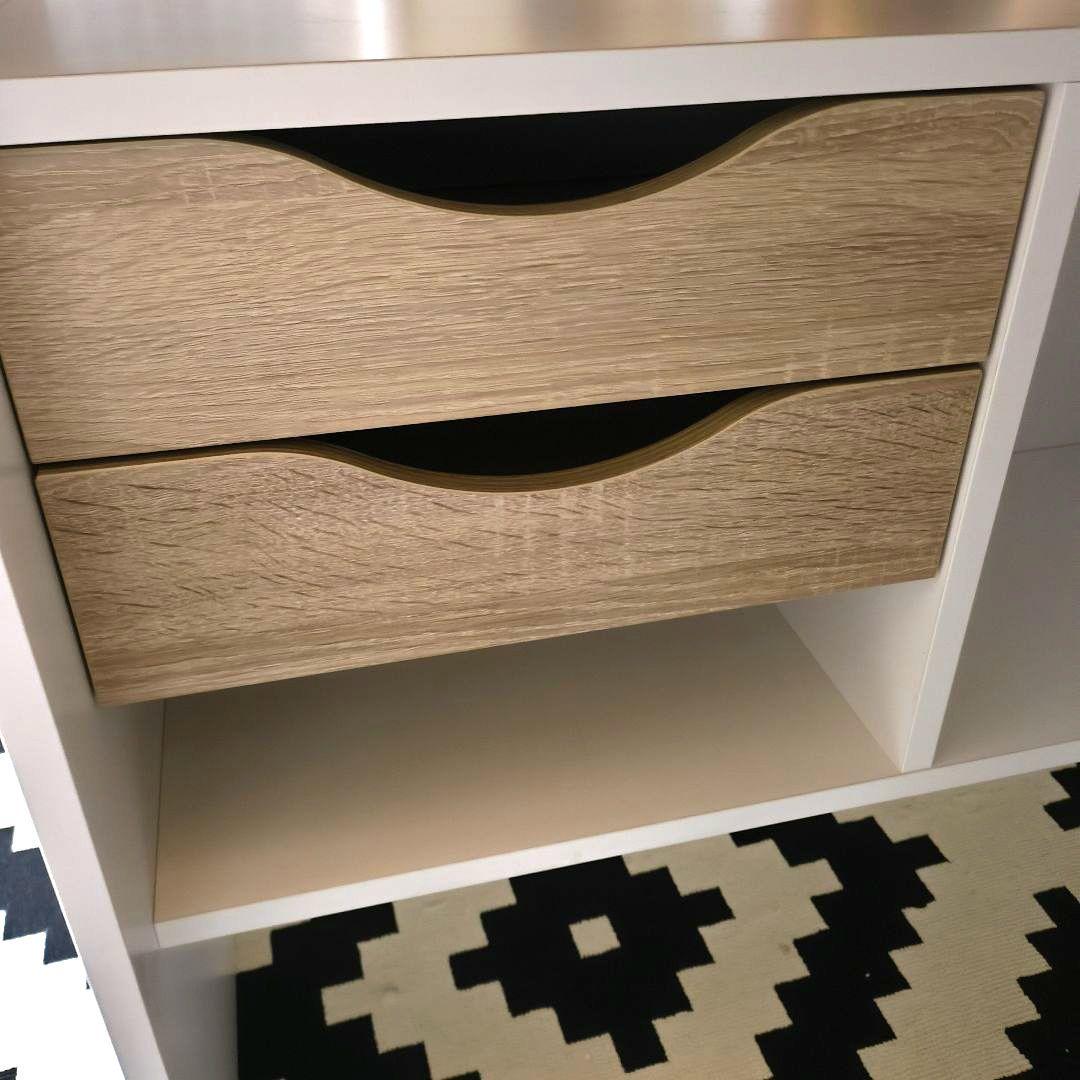 L字デスク 下収納付き引き出し 幅145cm Norzy