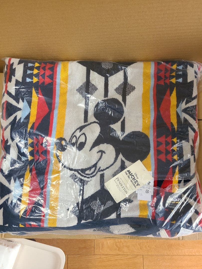 【新品】レア PENDLETON ミッキーマウス ブランケット 90周年 A＆F