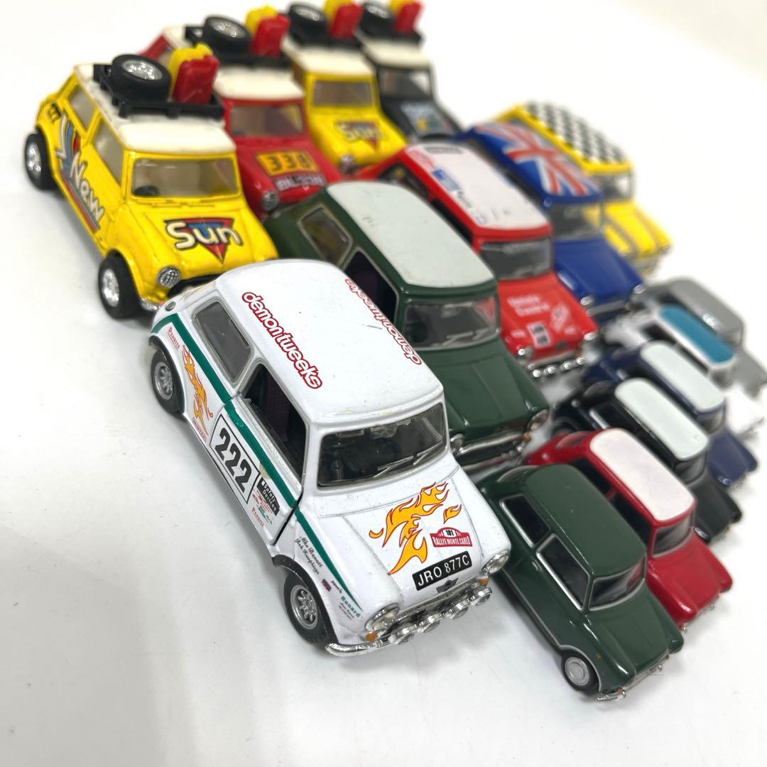 【15台set‼︎】ミニクーパー ミニカー　MINI COOPER ラリー仕様等