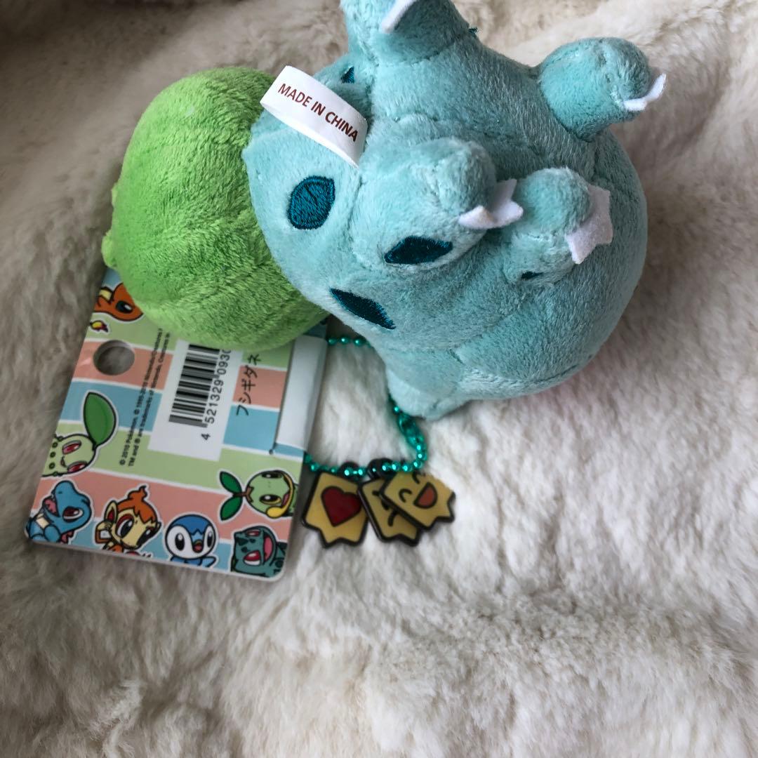 ポケモンセンター　連れ歩きシリーズ　フシギダネ　マスコット　ぬいぐるみ