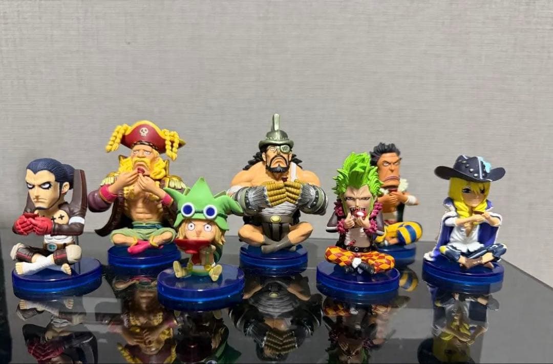 ONE PIECE ワーコレ ドレスローザ 麦わら大船団 子分盃 7体セット