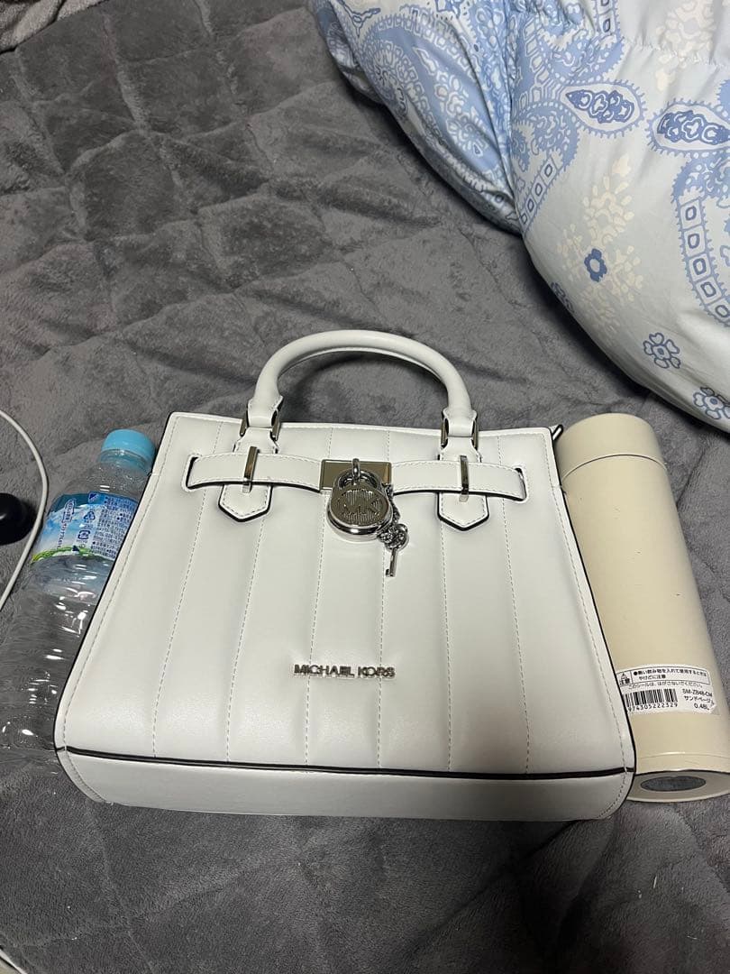 Michael Kors ハミルトン キルテッド レザー サッチェル