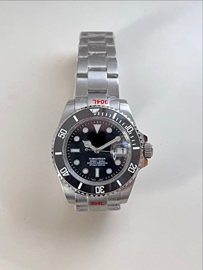 ハリ＊様 限定✨ サブ オマージュ 組立て カスタムMOD NH35/自動巻き