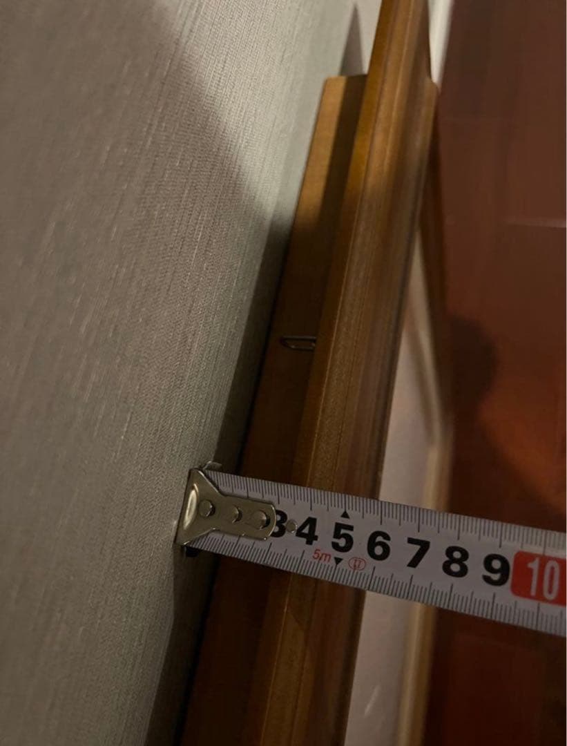 未使用 高級 特大 額縁 アンティーク ビンテージ 木製 紐