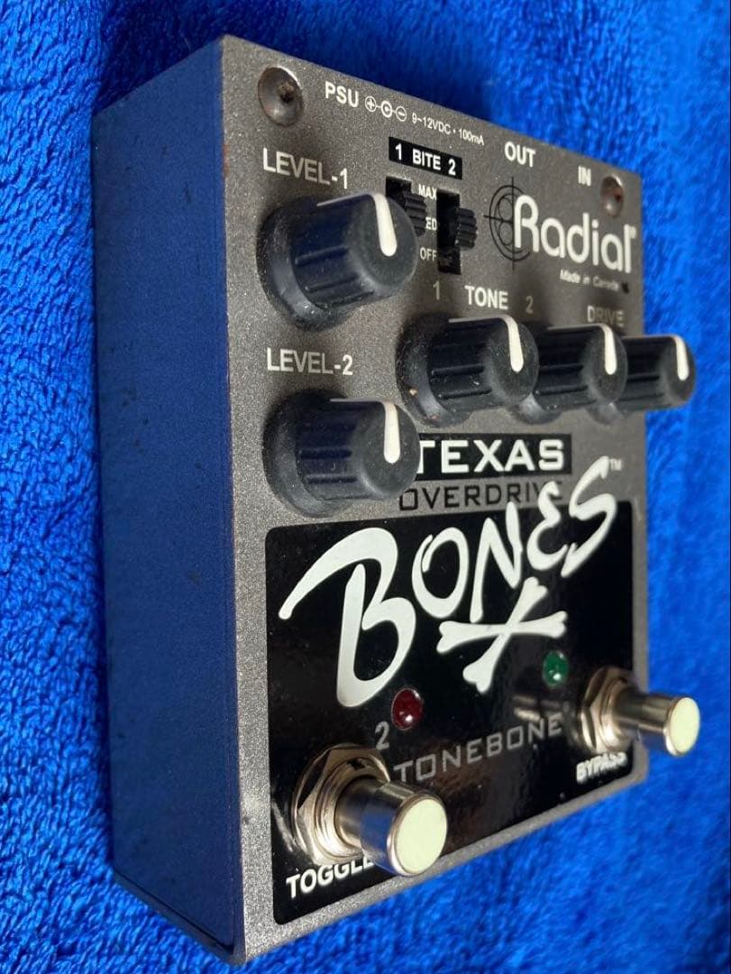 ギター Radial Texas Overdrive Bones