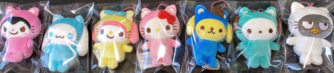 ゆるかわ　Sanrio キャラクターズ 着ぐるみ　ぬいぐるみ　7点　セット
