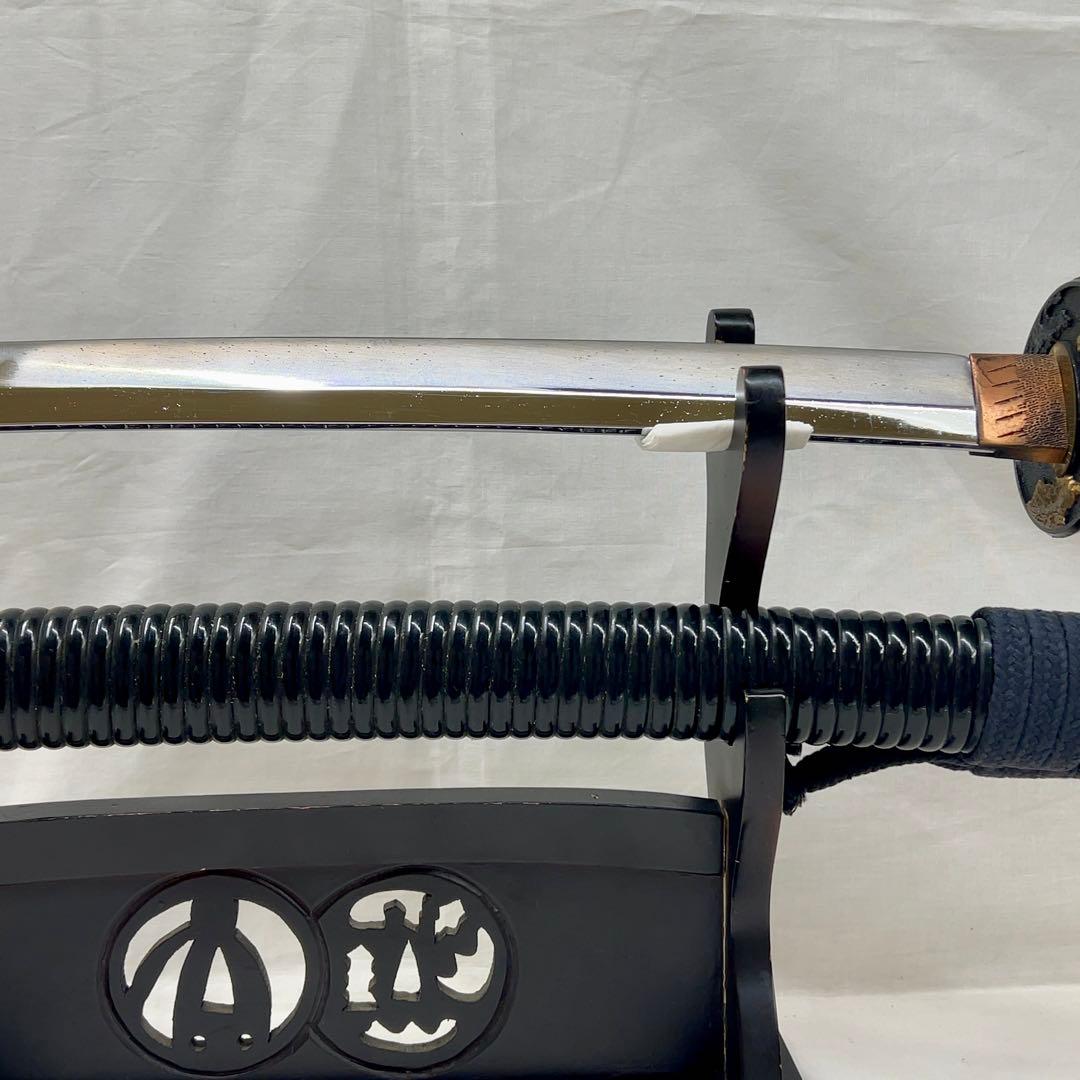 【模造刀】二本差し 太刀 脇差 藤巻 鞘 風景 鍔