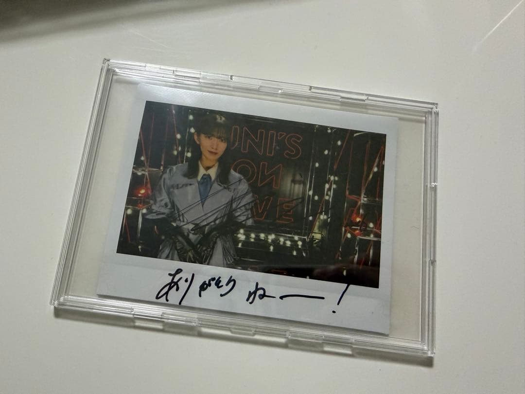 ユニエア　村山美羽　サイン入りチェキ　サイン入りTシャツ