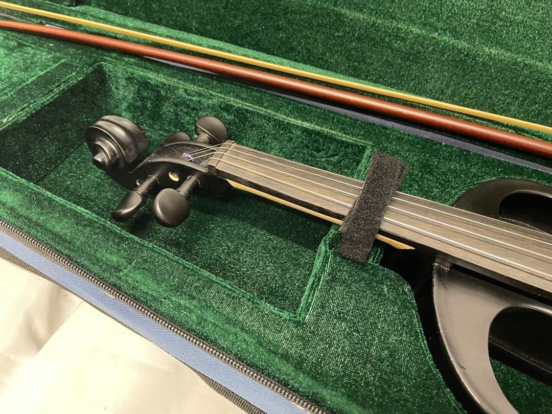 ハルシュタット エレキヴァイオリン EV-30/SBK サテンブラック