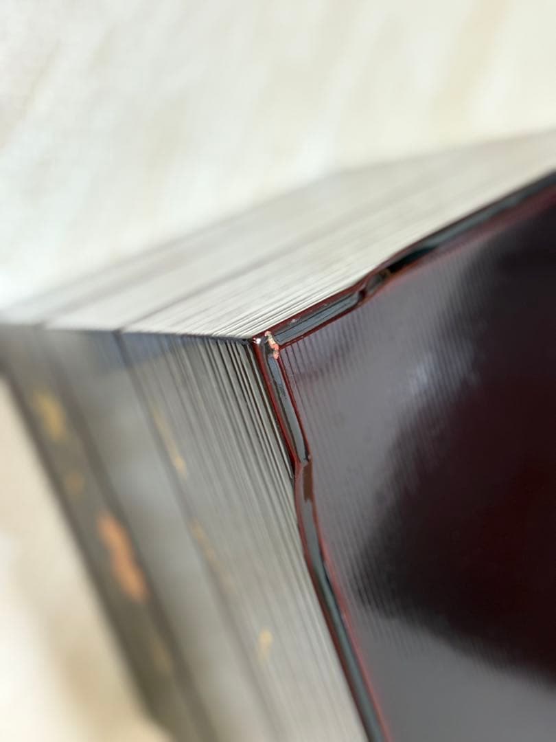 三段重箱 漆器 曽根工芸 金箔入り