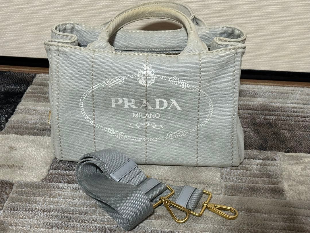 PRADA カナパ ショルダーバッグ 2WAY プラダ ハンドバッグ