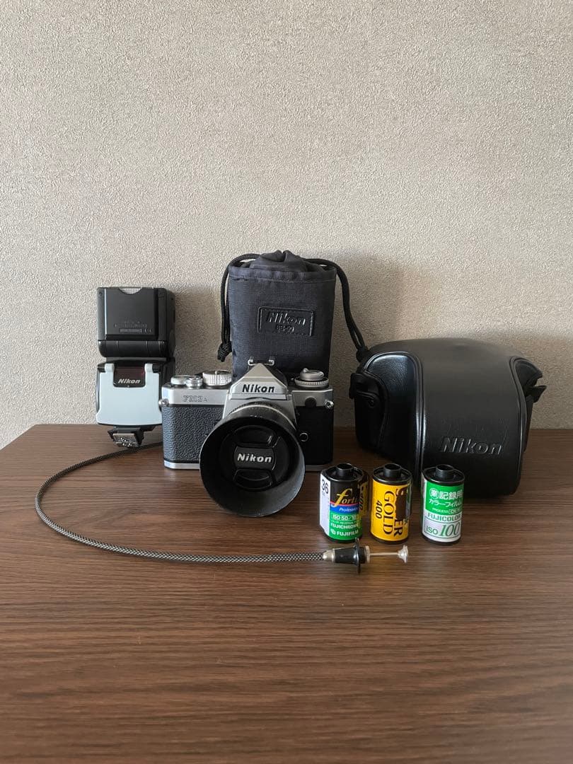 週末限定値下げ‼︎Nikon FM3A シルバー N 50mm f1.8 レンズ
