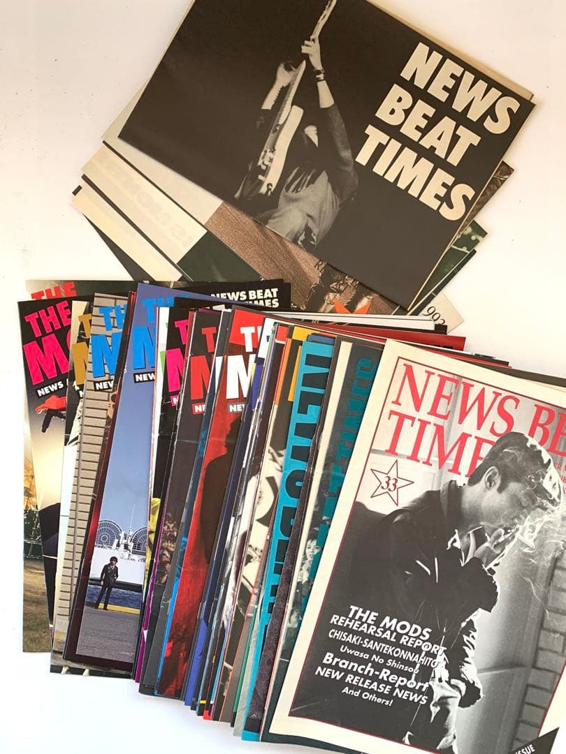 ザ・モッズ　FC会報　全75部　フライヤー　THE MODS 森山達也