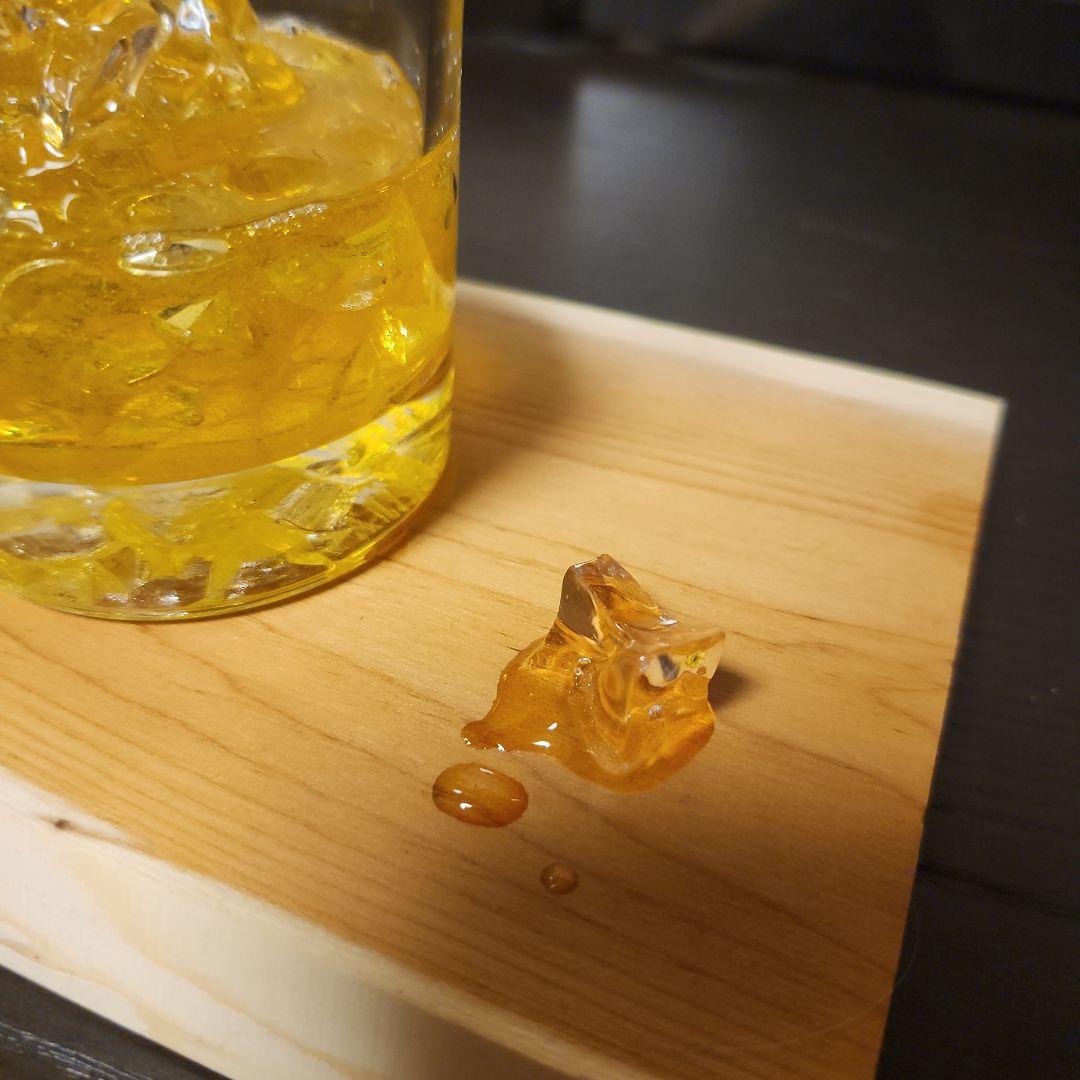 ブラックニッカ　 ウイスキー 700ml ヴィンテージグラス　レジンアート