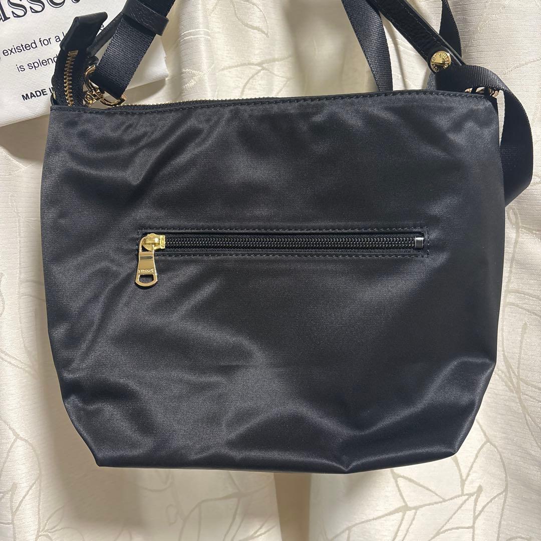 ほぼ未使用ラシット今期軽量ロングセラーシンプル2wayショルダーバッグ