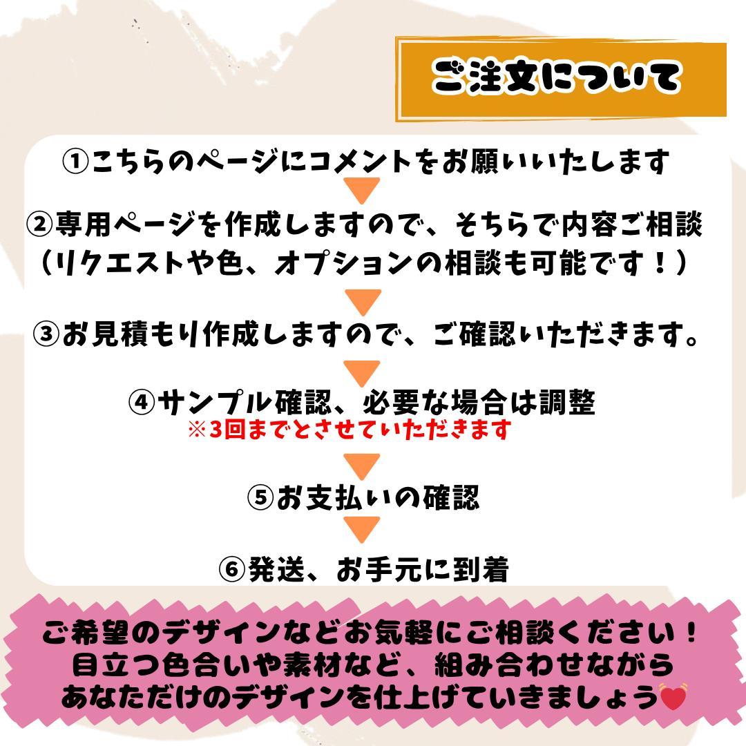 うちわ文字 オーダー ぷっくり 立体　3D Man