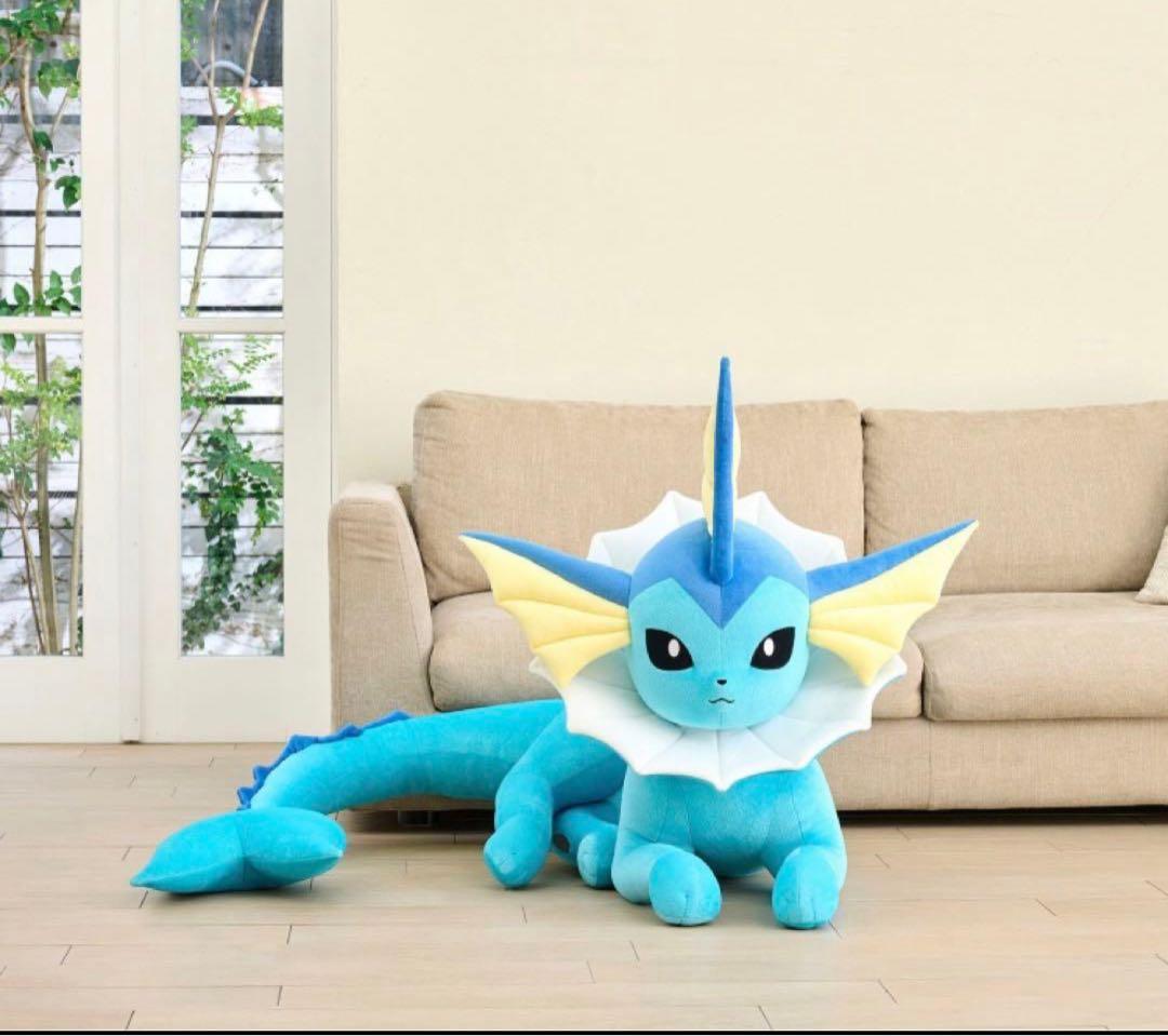 ぬいぐるみ 等身大シャワーズ 寝そべり　新品未開封