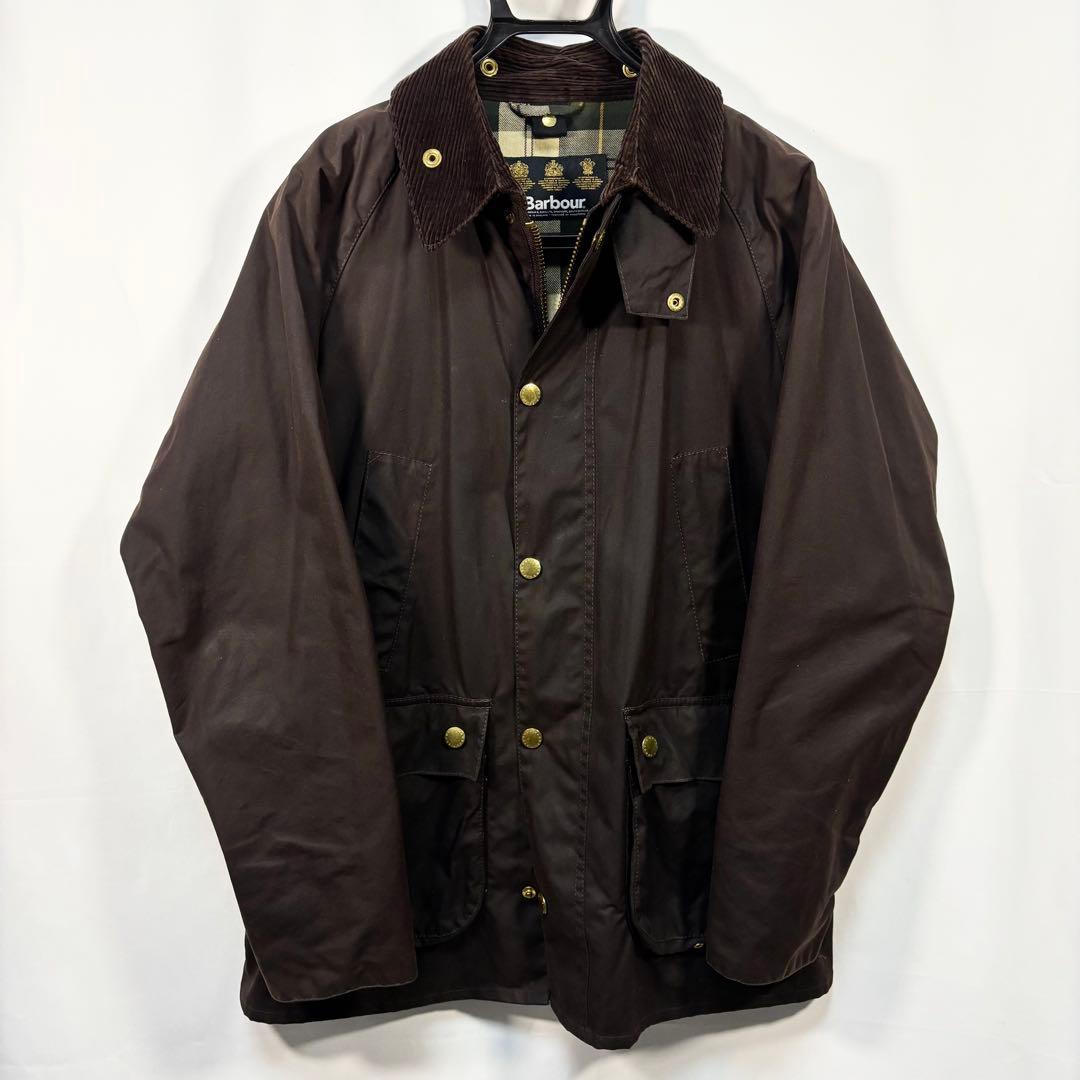 barbour 英国製 3ワラント ブラウン バブアー ビデイル 40 イギリス