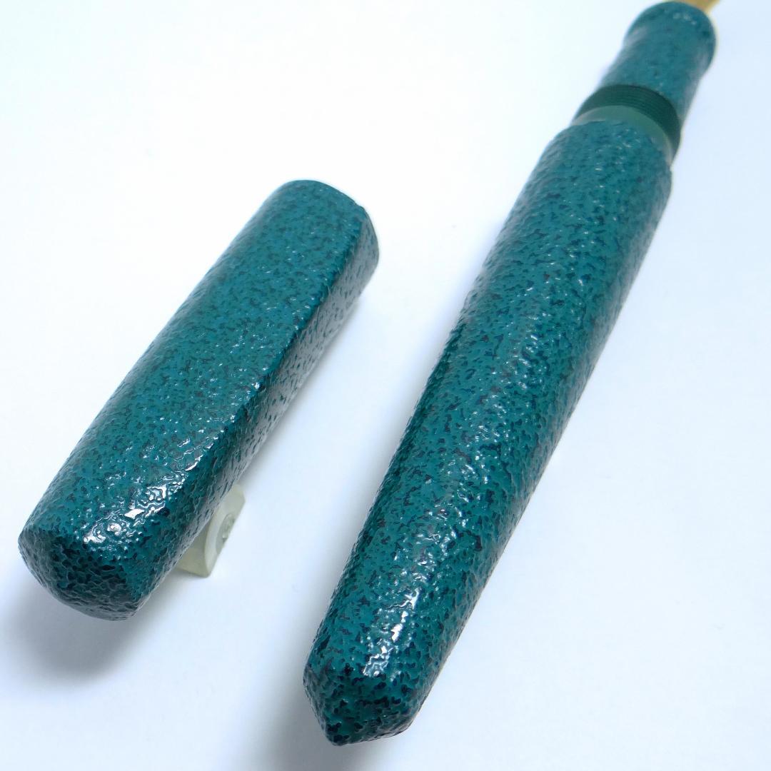 【試筆のみ・極美品】中屋万年筆 背鰭 NAKAYA Midori Ishime