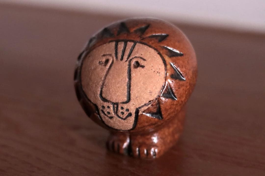 Lisa Larson リサラーソン アフリカシリーズ ライオン S 23122