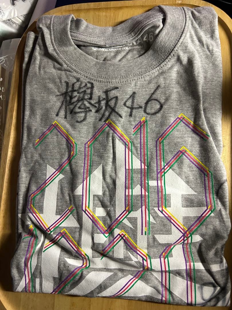 欅坂46Tシャツ　TSUTAYA懸賞品 グレー　Mサイズ　新品・未使用