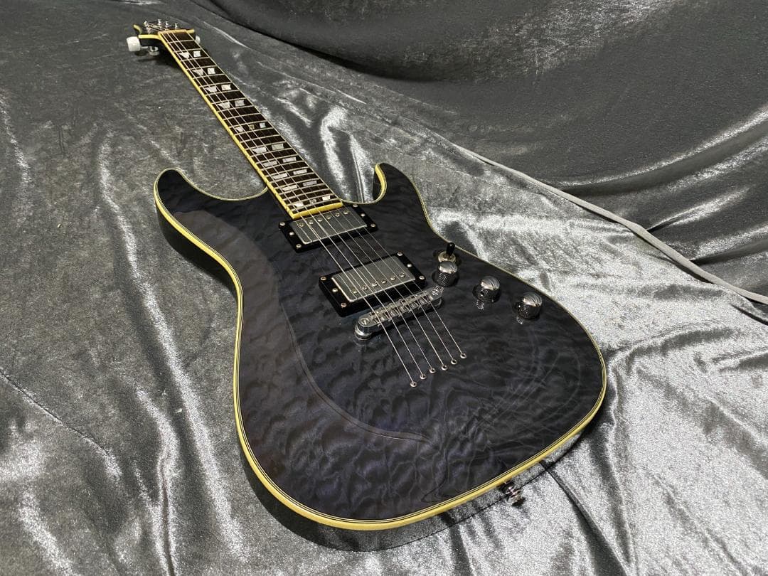 Schecter C-1 Custom セイモア・ダンカンPU搭載