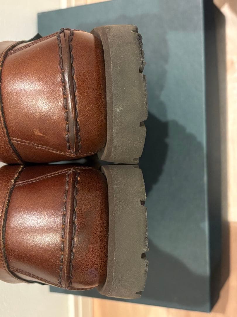 Paraboot ローファー コロー　モカシン 革靴　CORAUX