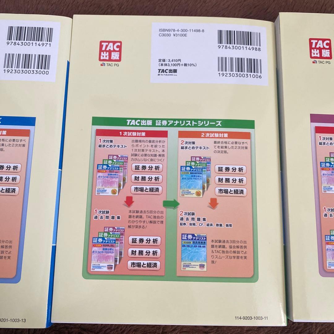 2025年試験対策　証券アナリスト2次対策総まとめテキスト　3冊セット