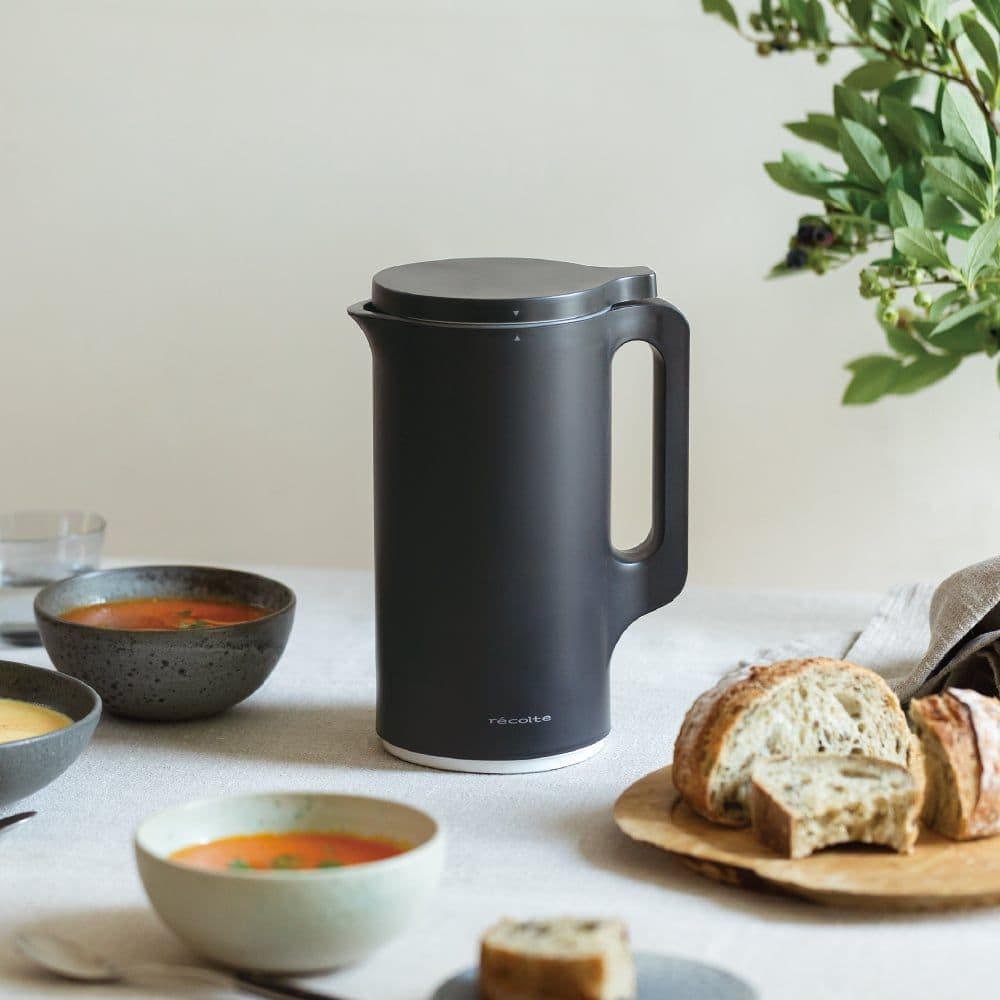 recolte レコルト Auto Cooking Pot 自動調理ポット BK