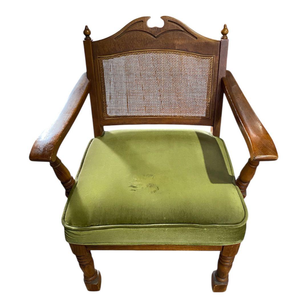 KASHIWA 柏木工 ダイニングチェア 2脚セット アームチェア ヴィンテージ