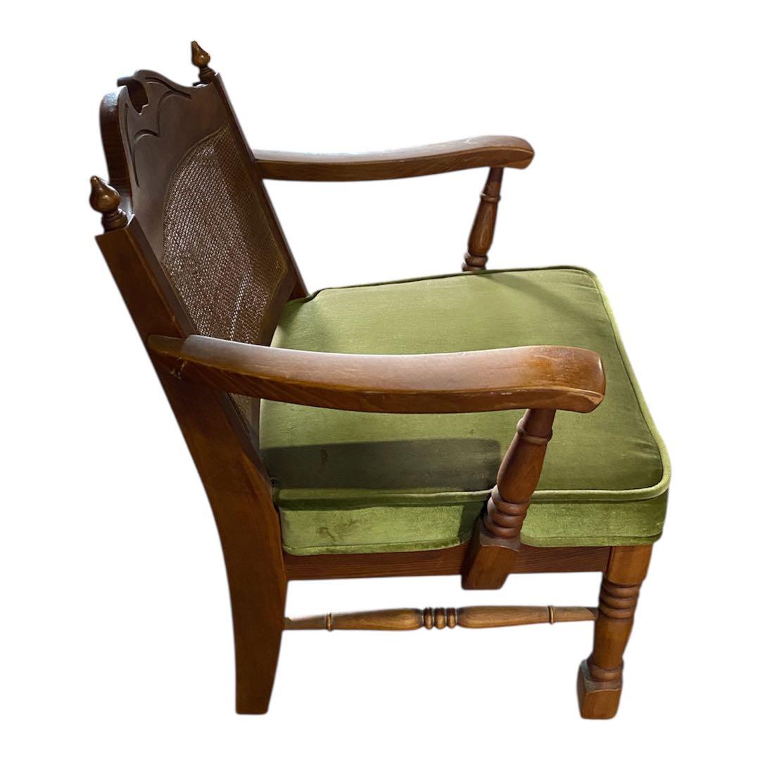 KASHIWA 柏木工 ダイニングチェア 2脚セット アームチェア ヴィンテージ