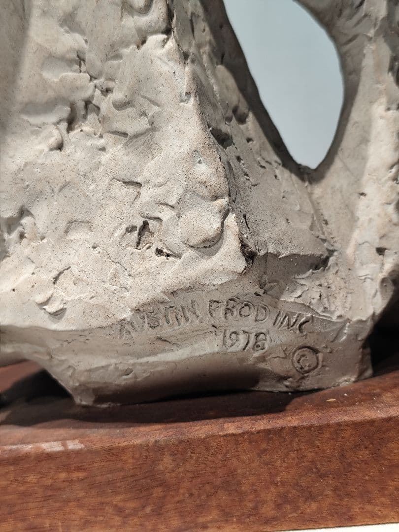 オースティンプロダクション愛する母クロード・ルクレール彫刻 1978年